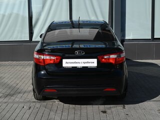 2012 Kia Rio 4-speed III, чёрный, 805000 рублей, вид 4