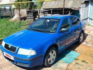 2008 Skoda Octavia I (A4) Рестайлинг, синий, 460000 рублей, вид 1
