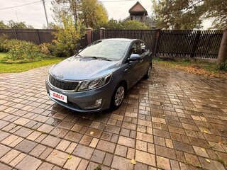 2011 Kia Rio 5-speed III, голубой, 1100000 рублей, вид 2