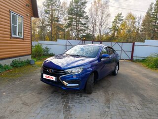 2025 Lada (ВАЗ) Vesta I Рестайлинг (NG), синий, 1400000 рублей, вид 1