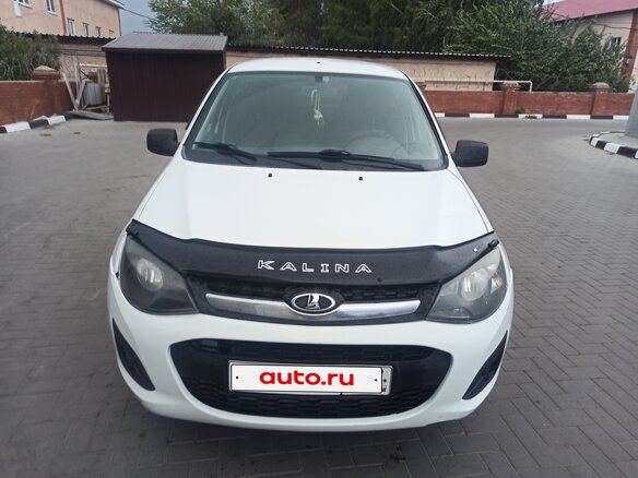 2013 Lada (ВАЗ) Kalina II, белый, 355000 рублей - вид 1