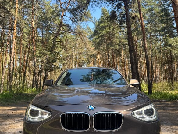 2012 BMW 1 серии 116i II (F20/F21), коричневый, 1350000 рублей