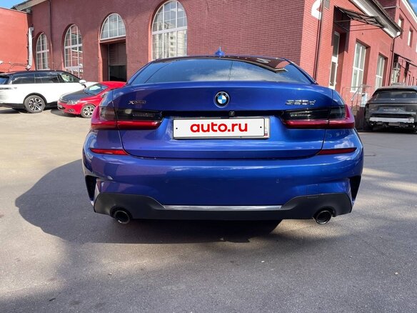 2019 BMW 3 серии 320d xDrive VII (G2x), синий, 3500000 рублей - вид 2