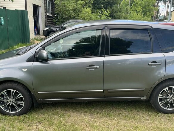 2012 Nissan Note I Рестайлинг, серый - вид 5