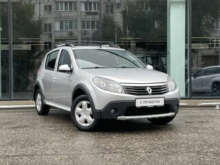 2014 Renault Sandero Stepway I, серебристый, 750000 рублей, вид 3