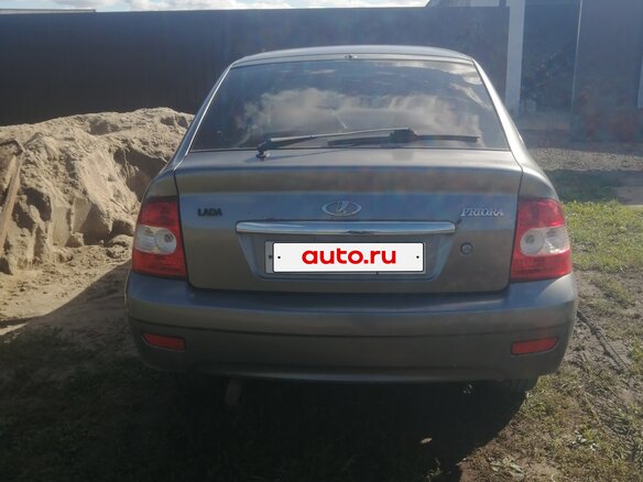 2009 Lada (ВАЗ) Priora I, серый - вид 3