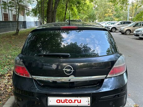 2008 Opel Astra H Рестайлинг, чёрный, 450000 рублей, вид 3