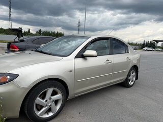 2005 Mazda 3 I (BK), золотистый, 400000 рублей, вид 4
