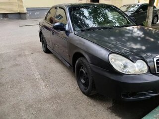 2006 Hyundai Sonata ТагАЗ IV (EF) Рестайлинг, синий, 250000 рублей, вид 1