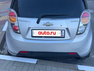 2012 Chevrolet Spark III, серебристый, 560000 рублей, вид 2