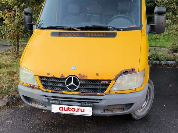2006 Mercedes-Benz Sprinter, жёлтый, 400000 рублей - вид 14