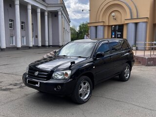 2005 Toyota Kluger I (XU20) Рестайлинг, чёрный, 1200000 рублей, вид 3