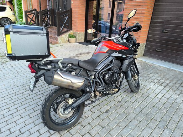 2011 Triumph Tiger 800, оранжевый, 490000 рублей - вид 1