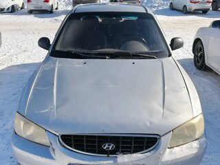 2004 Hyundai Accent ТагАЗ II, серебристый, 165000 рублей, вид 1