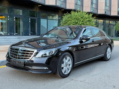 2018 Mercedes-Benz S-Класс 600 Long Guard VI (W222, C217) Рестайлинг, чёрный, 31650000 рублей, вид 1