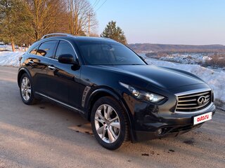 2013 Infiniti FX30d II (S51) Рестайлинг, чёрный, 2195000 рублей, вид 4