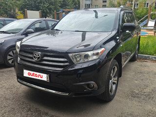 2012 Toyota Highlander II (XU40) Рестайлинг, чёрный, 1900000 рублей, вид 2