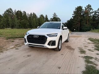 2021 Audi Q5 45 TFSI II (FY) Рестайлинг, белый, 3900000 рублей, вид 4