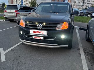 2013 Volkswagen Amarok Double Cab full-time I, чёрный, 1650000 рублей, вид 3
