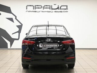 2019 Hyundai Solaris II, чёрный, 1400000 рублей, вид 4