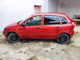 2011 Lada (ВАЗ) Kalina I, красный, 220000 рублей, вид 4