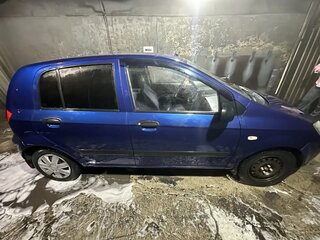 2009 Hyundai Getz I Рестайлинг, синий, 370000 рублей, вид 2