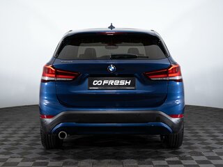 2021 BMW X1 18i sDrive II (F48) Рестайлинг, синий, 2490000 рублей, вид 4
