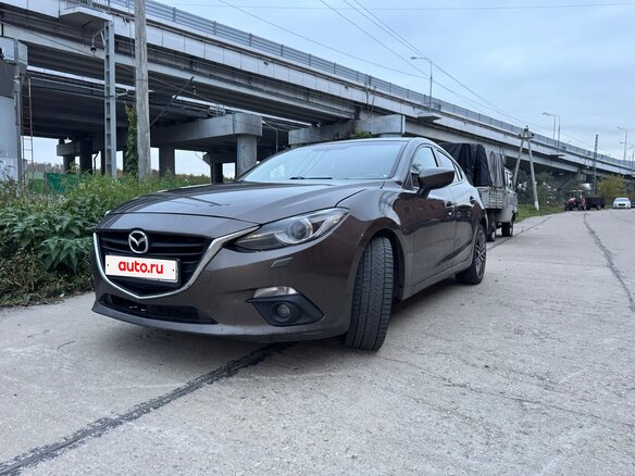 2013 Mazda 3 III (BM), коричневый, 880000 рублей - вид 1