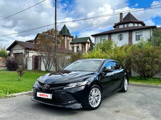 2020 Toyota Camry VIII (XV70), чёрный, 2800000 рублей, вид 1
