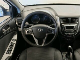 2015 Hyundai Solaris I Рестайлинг, белый, 810000 рублей, вид 5