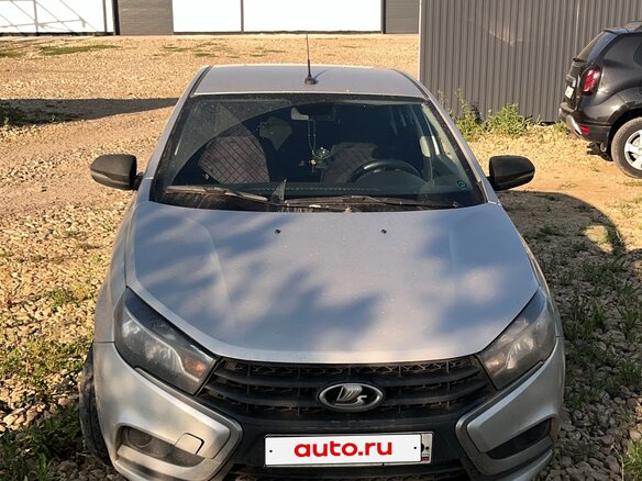 2018 Lada (ВАЗ) Vesta I, серебристый, 540000 рублей