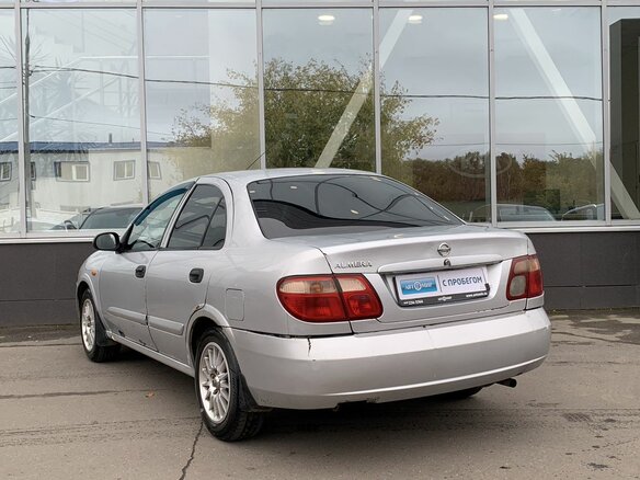 2003 Nissan Almera II (N16) Рестайлинг, серебристый, 219000 рублей - вид 6