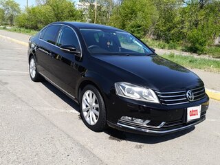 2014 Volkswagen Passat B7, чёрный, 1300000 рублей, вид 2