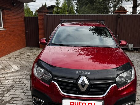 2021 Renault Logan Stepway II Рестайлинг, красный, 1020000 рублей, вид 2