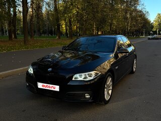 2016 BMW 5 серии 520d VI (F10/F11/F07) Рестайлинг, чёрный, 2350000 рублей, вид 1