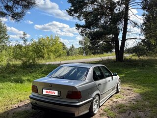 1996 BMW 3 серии 320i III (E36), серебристый, 1100000 рублей, вид 5