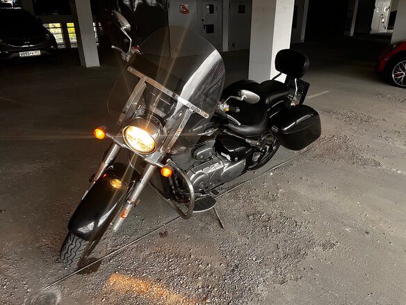 2008 Suzuki Boulevard C50, чёрный, 699000 рублей - вид 11