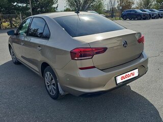2020 Volkswagen Polo VI, коричневый, 1470000 рублей, вид 2