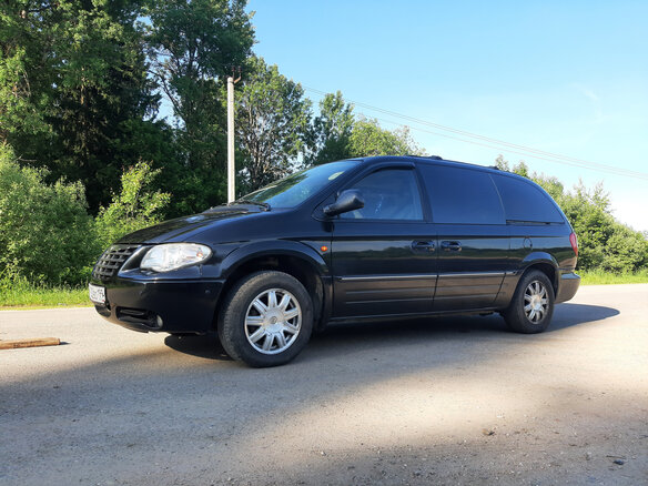 2007 Chrysler Voyager IV Рестайлинг, чёрный, 1800000 рублей - вид 21