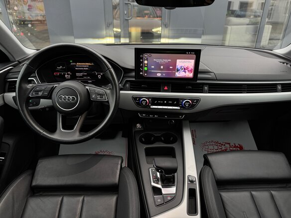 2021 Audi A4 40 TFSI V (B9) Рестайлинг, серый - вид 6