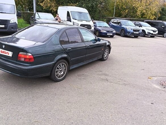 1997 BMW 5 серии 523i IV (E39), зелёный - вид 4