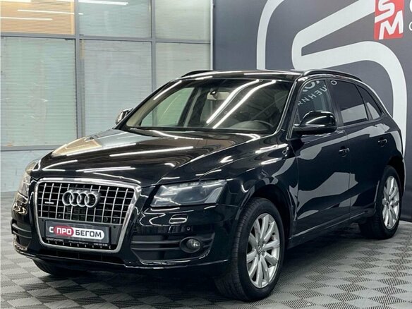 2009 Audi Q5 I (8R), чёрный - вид 2