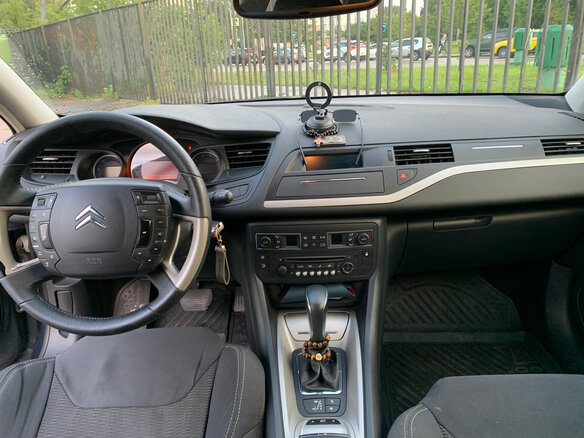 2012 Citroen C5 II, синий, 950000 рублей - вид 14