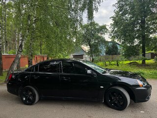 2007 Mitsubishi Galant IX Рестайлинг, чёрный, 530000 рублей, вид 4