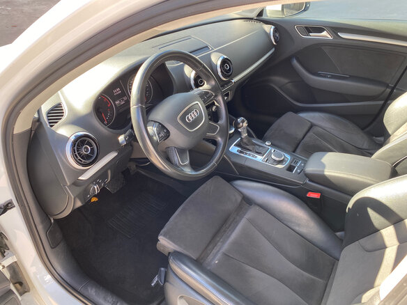 2014 Audi A3 III (8V), белый, 1550000 рублей - вид 7