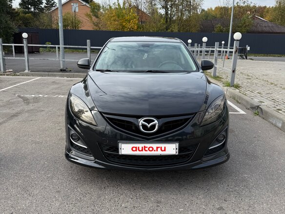2011 Mazda 6 II (GH) Рестайлинг, чёрный, 990000 рублей - вид 1