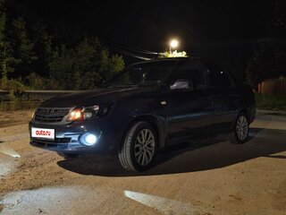 2013 Lada (ВАЗ) Granta I, синий, 400000 рублей, вид 1