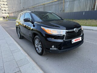 2014 Toyota Highlander III (XU50), чёрный, 2470000 рублей, вид 1