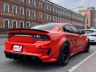 2021 Dodge Charger SRT Hellcat VII (LD) Рестайлинг, красный, 11450000 рублей, вид 5