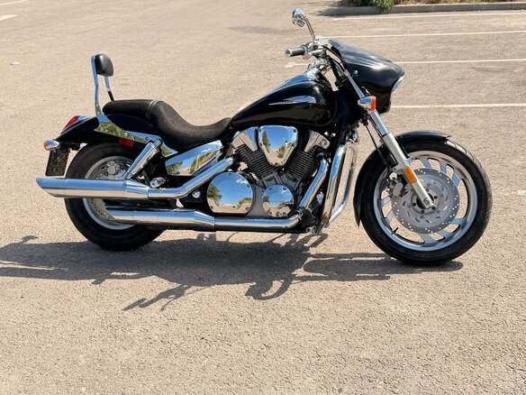 2004 Honda VTX 1300, чёрный, 700000 рублей - вид 8